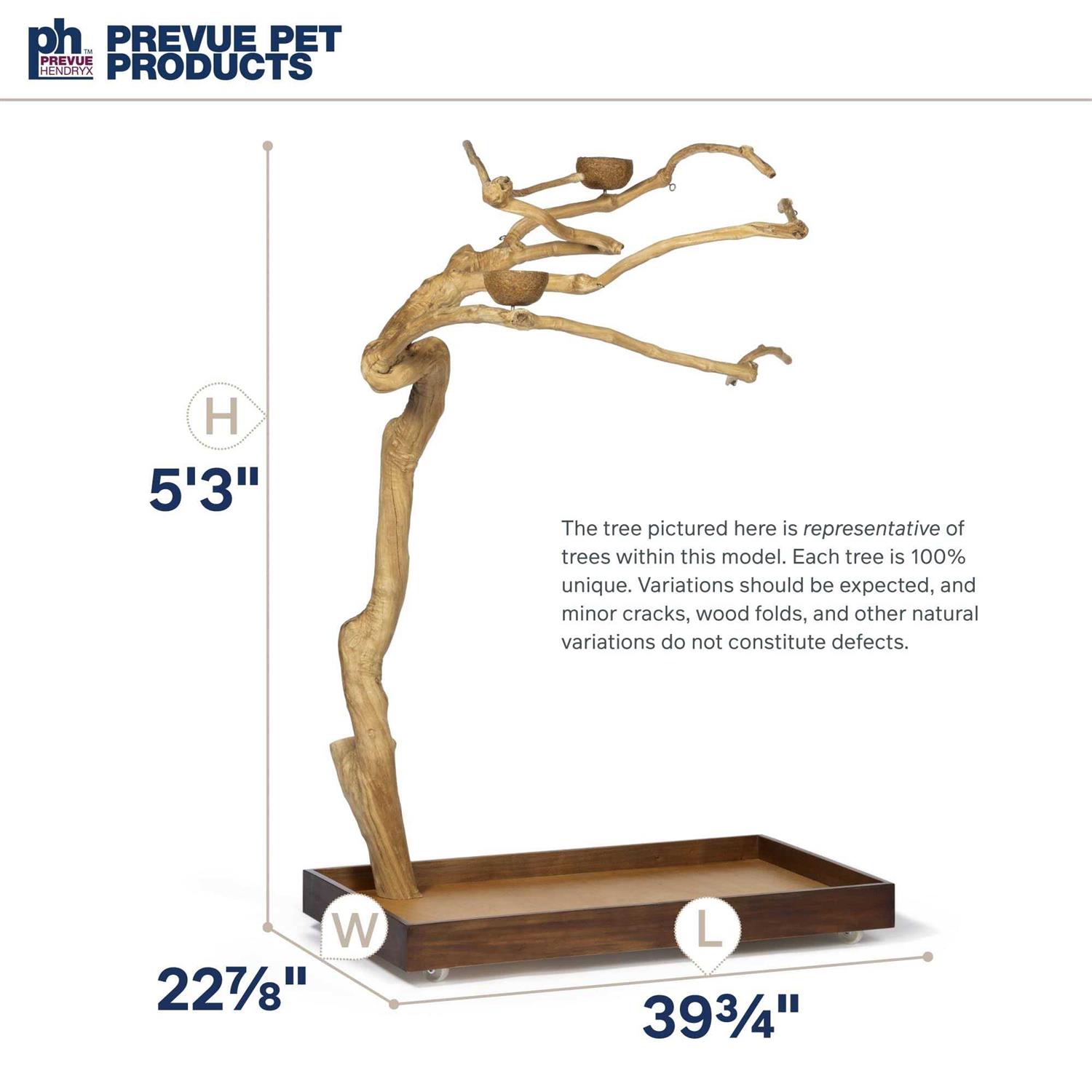 Prevue Pet Products Coffeawood Tree Style #2 Floor Stand - Healthber