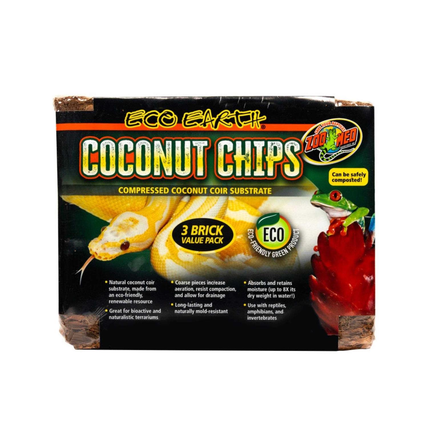 Zoo Med Eco Earth Coconut Chips - Healthber
