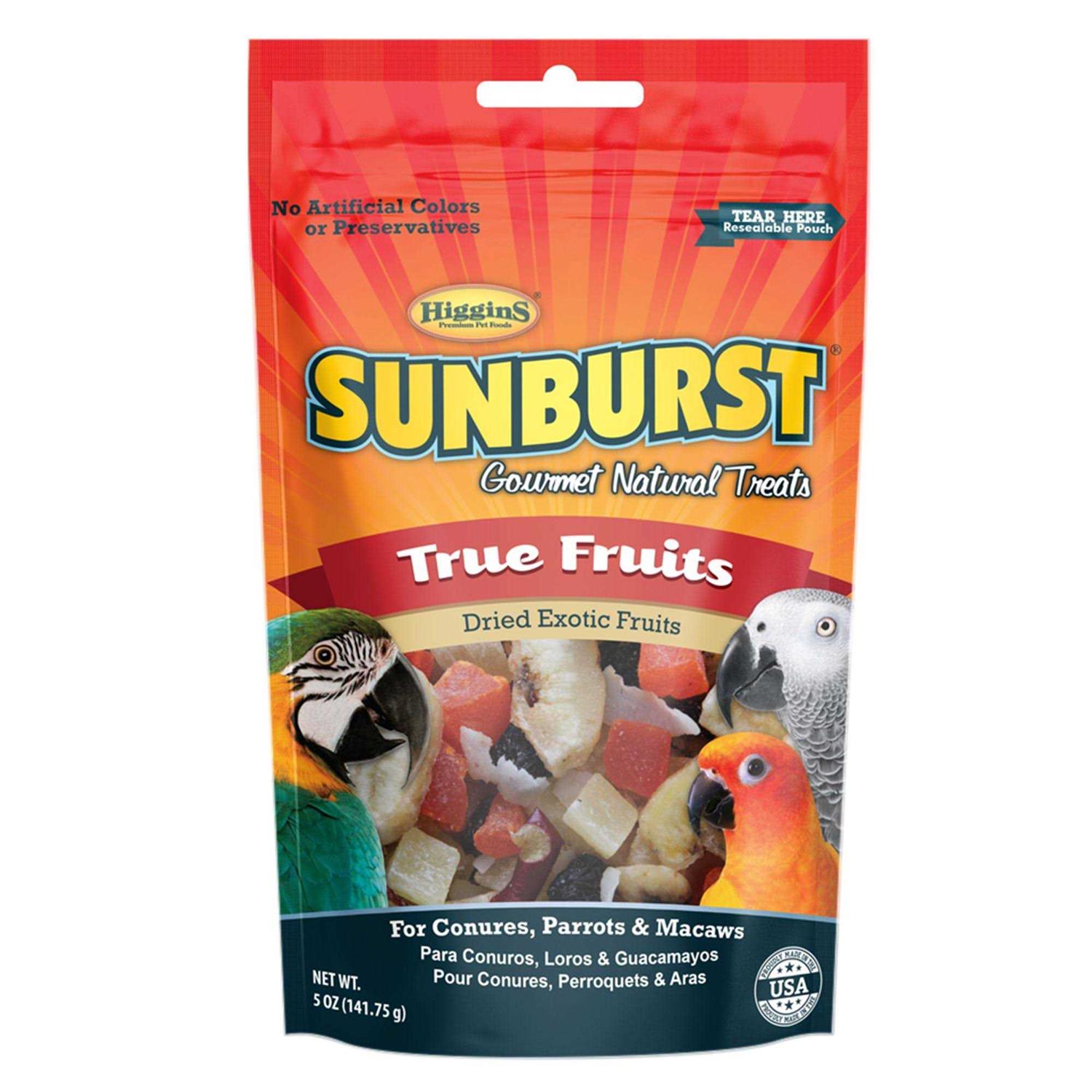 Higgins Sunburst Gourmet Treats True Fruits - Healthber