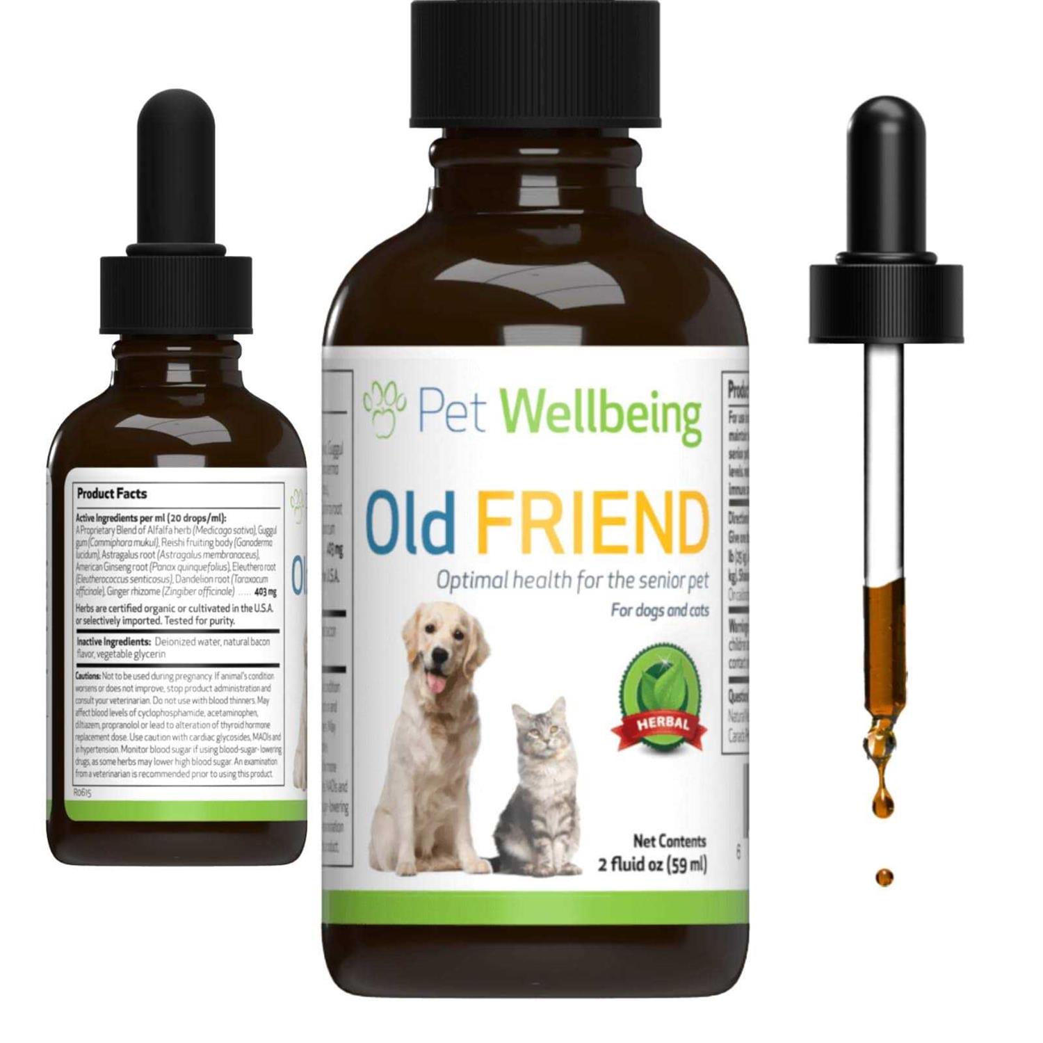 Pet Wellbeing Old Friend for Senior Dogs - Healthber