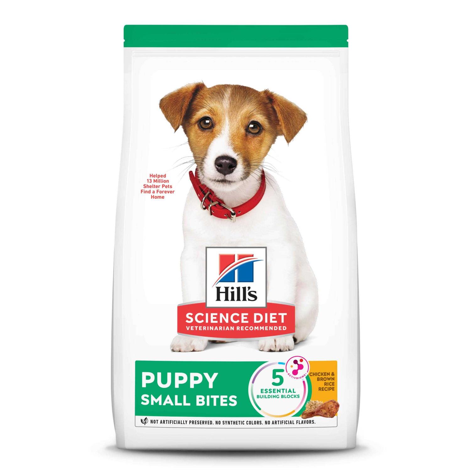 Hill’s Science Diet Puppy Small Bites Chicken Meal & Barley Recipe Dry Dog Food - Healthber