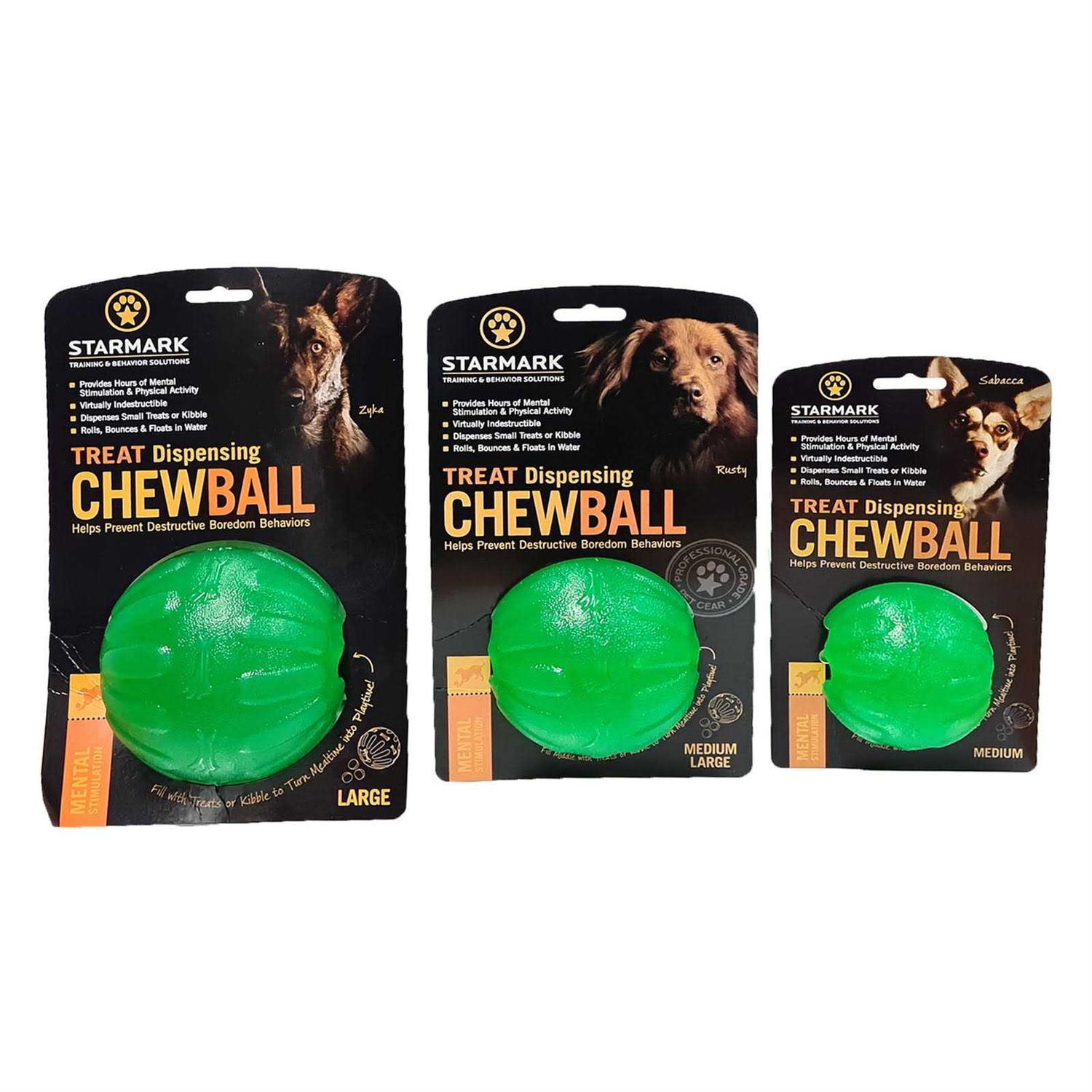 Starmark Treat Dispensing Chew Ball - Healthber