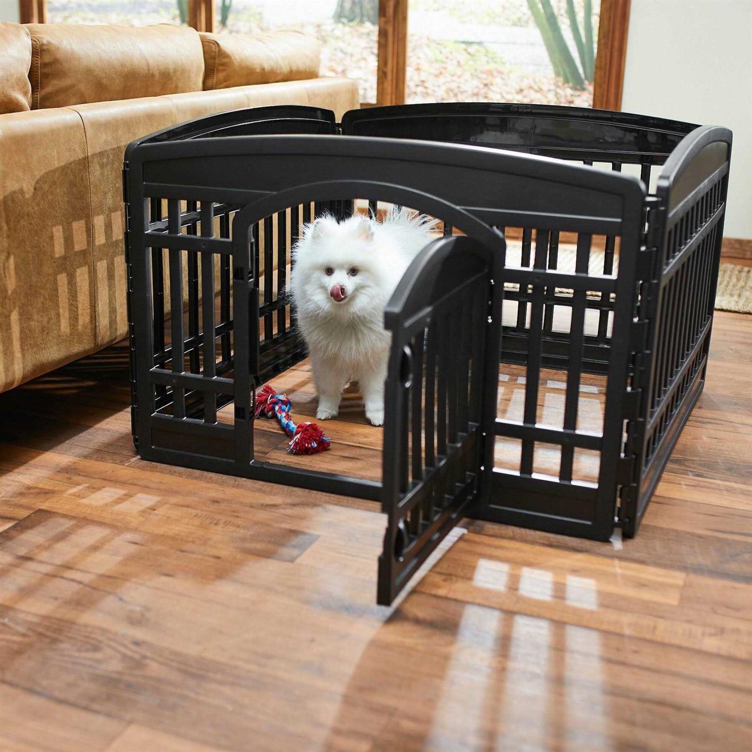 Frisco Plastic Exercise Dog Playpen - Healthber