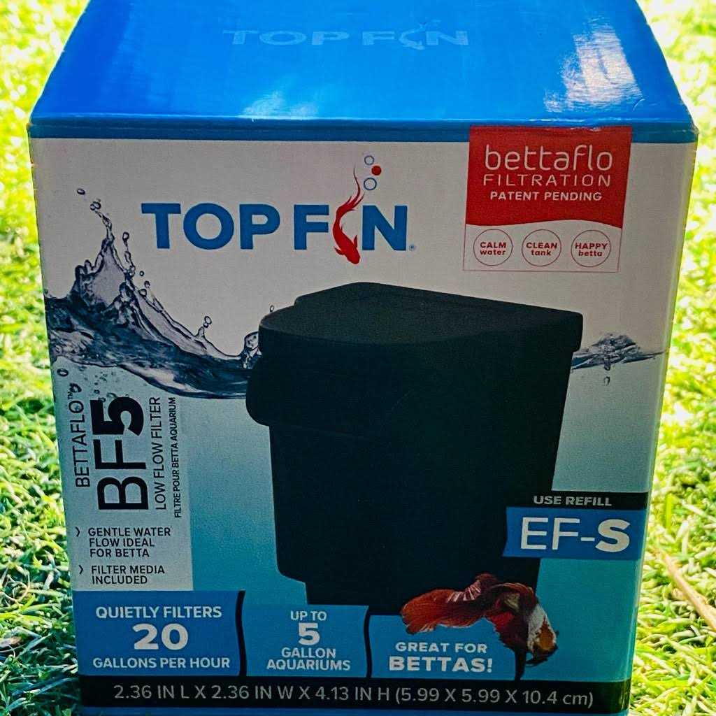 Top Fin BETTAFLO BF5 Low Flow Filter - Healthber
