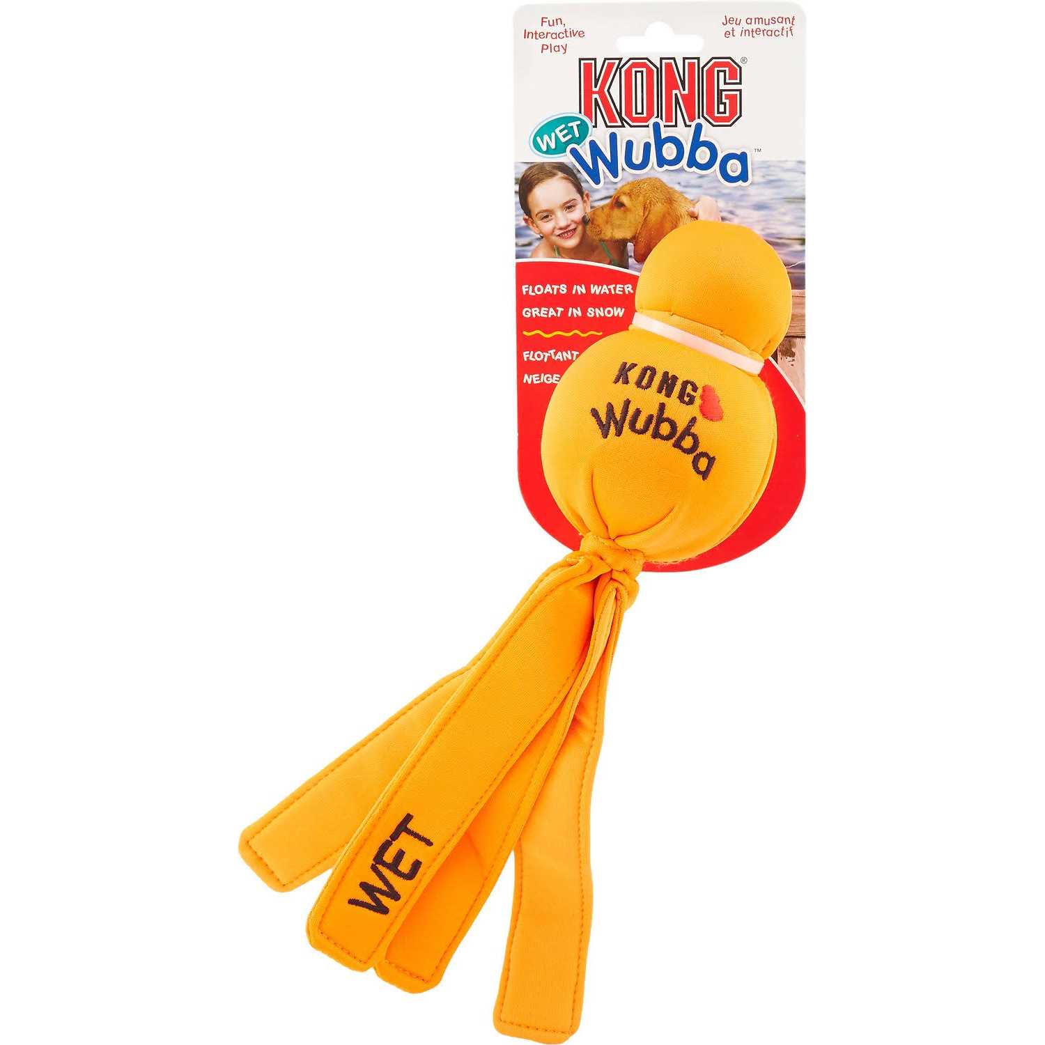 KONG Wet Wubba Dog Toy - Healthber