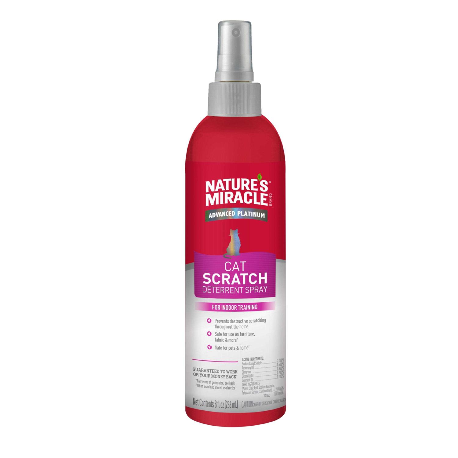 Nature’s Miracle Advanced Platinum Cat Scratch Deterrent Spray - Healthber