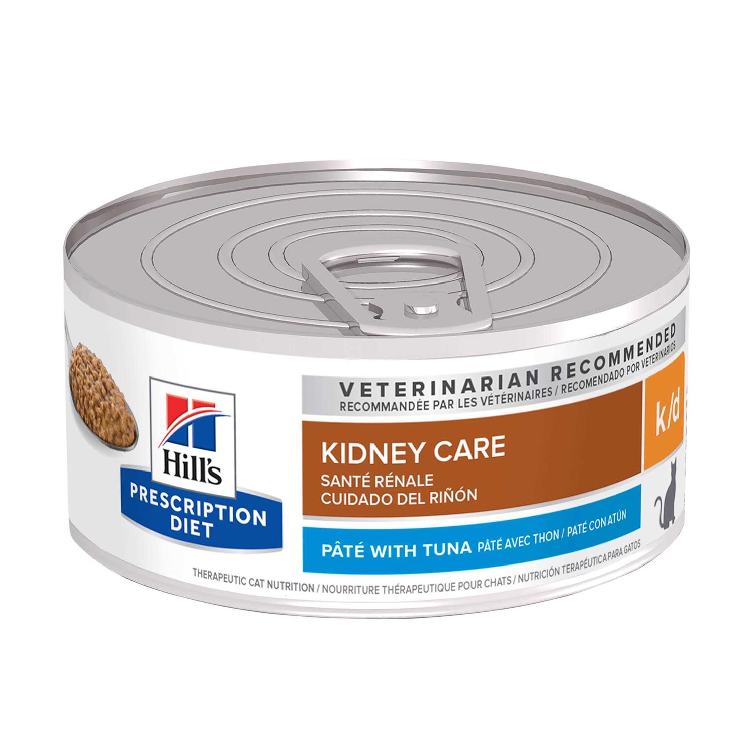 Hill’s Prescription Diet k/d Kidney Care with Tuna Wet Cat Food - Healthber