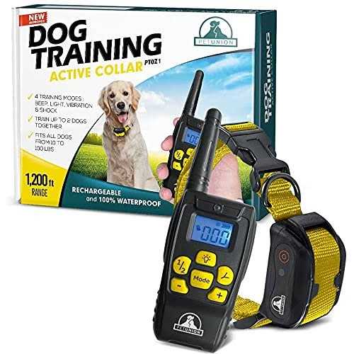 Pet Union Pt0z1 Premium Dog Training Shock Collar for Dogs with Remote - Healthber