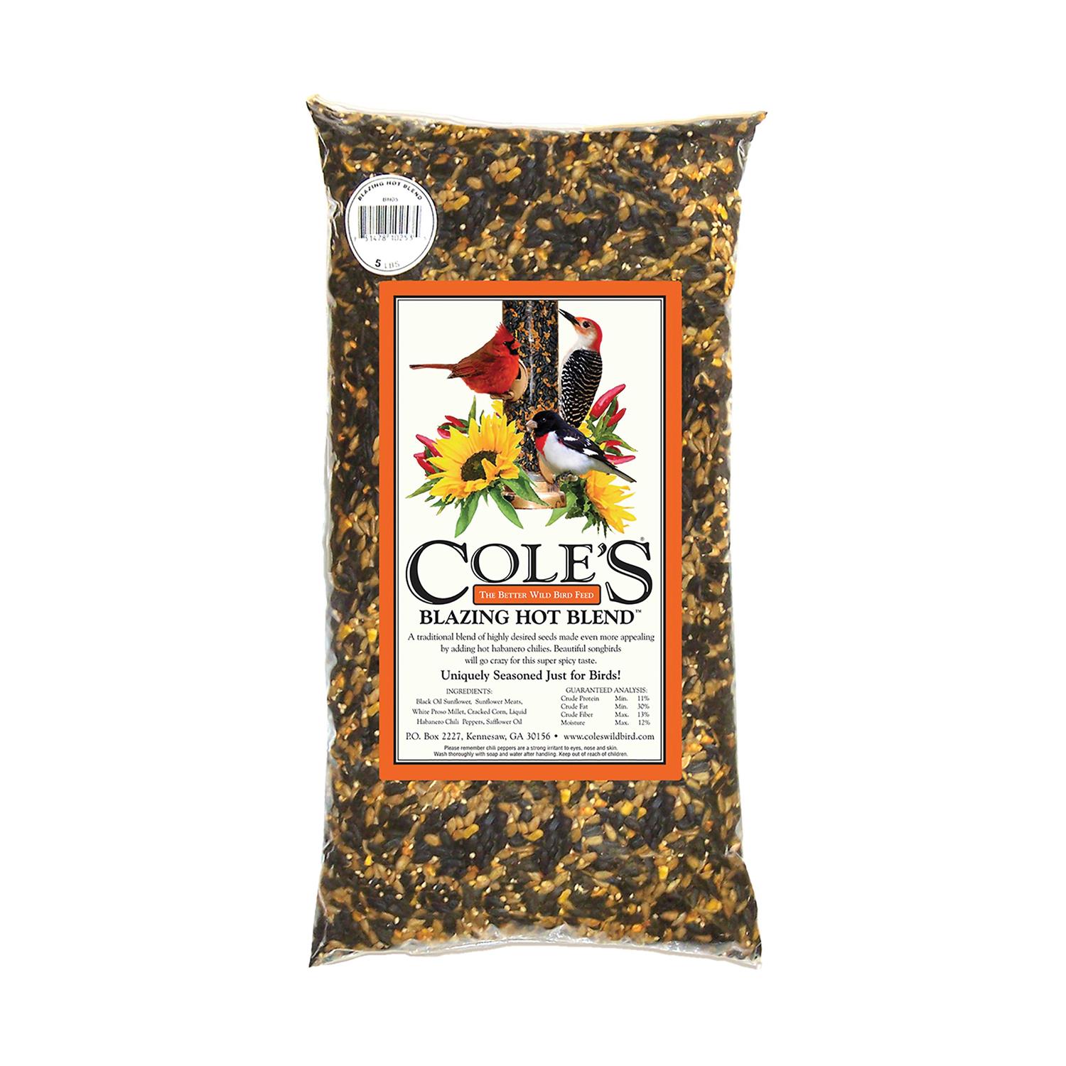 Cole’s BH05 Blazing Hot Blend Bird Seed - Healthber