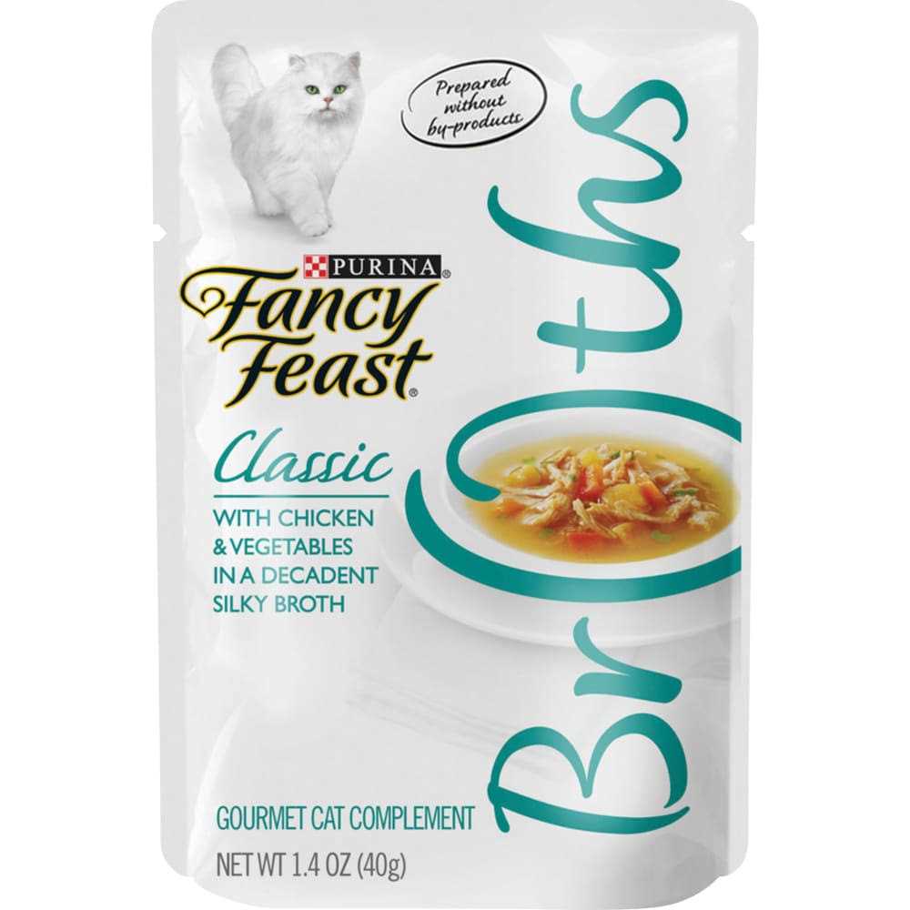 Fancy Feast Broths Classic Wet Cat Food - Healthber