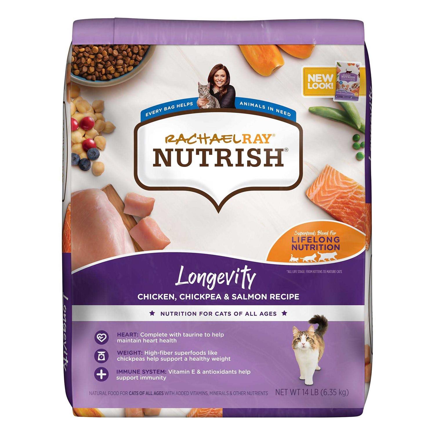 Rachael Ray Nutrish Longevity Dry Cat Food - Healthber