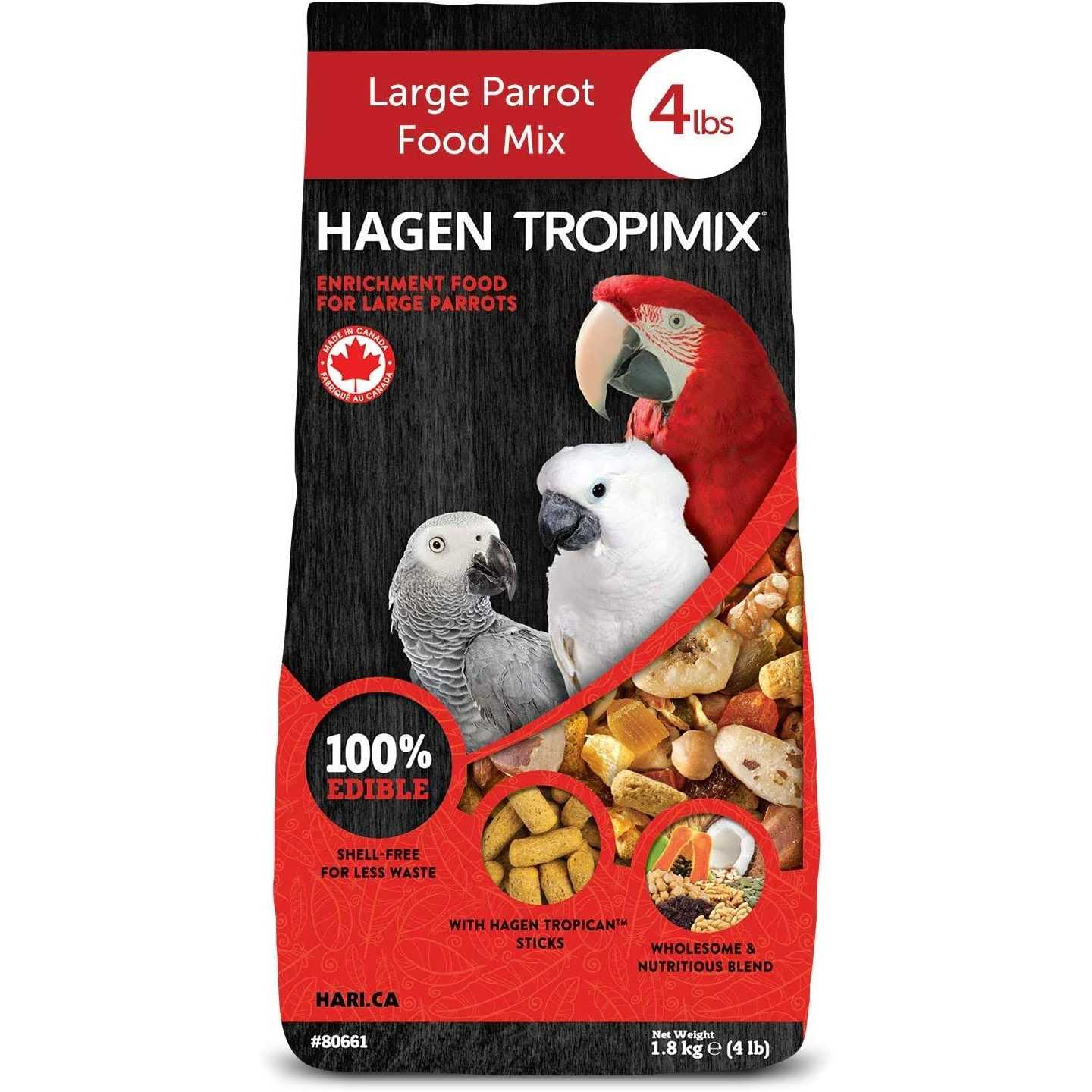 Tropimix Large Parrots - Healthber