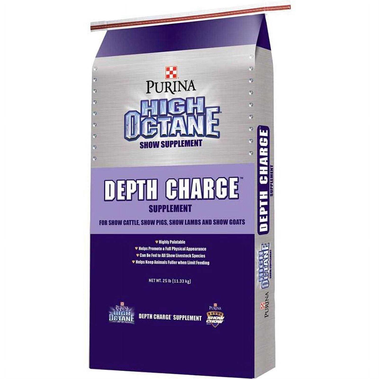 50 lb Purina High Octane Depth Charge Show Supplement - Healthber