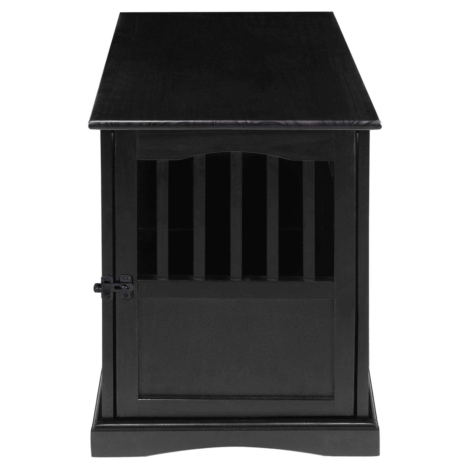 Casual Home End Table Pet Crate - Healthber
