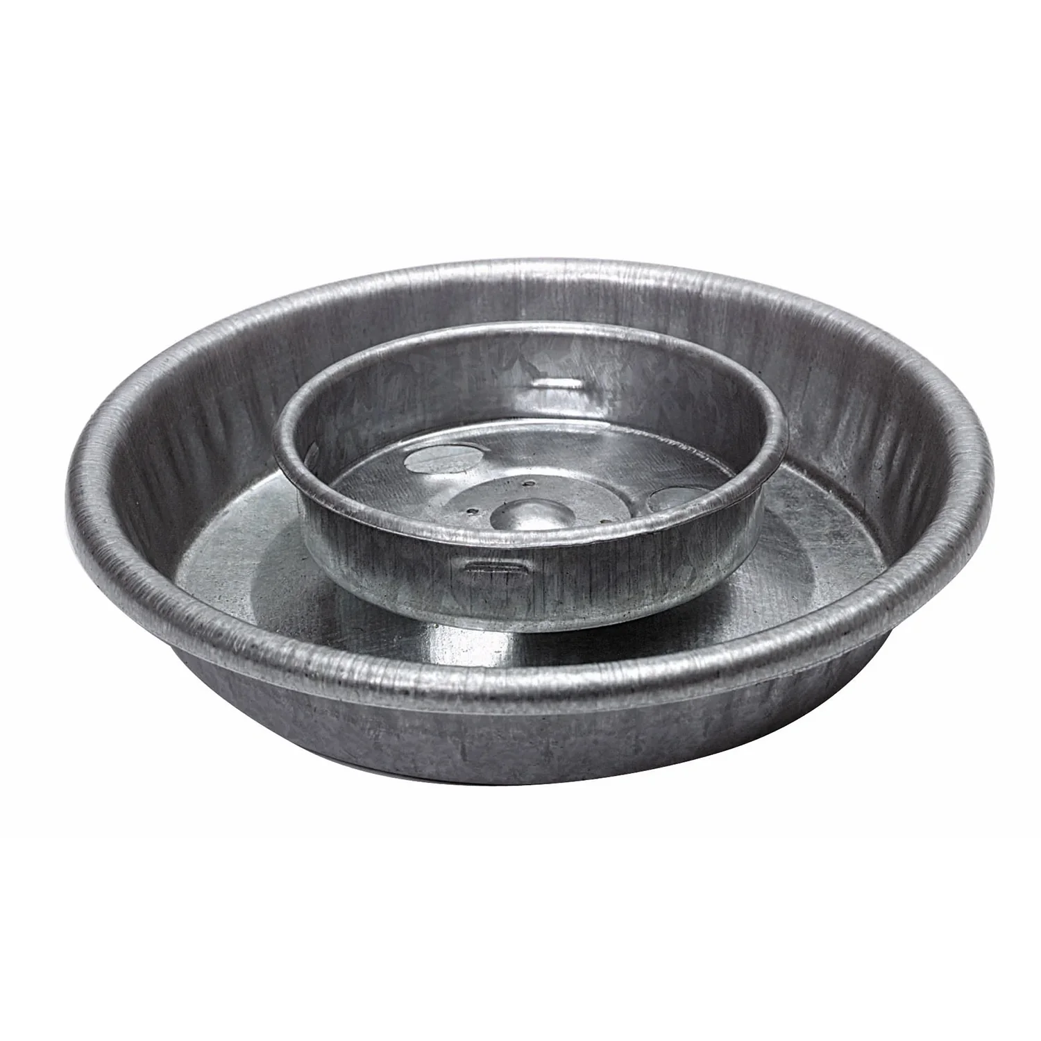 Little Giant Galvanized Chicken Water Base - Healthber