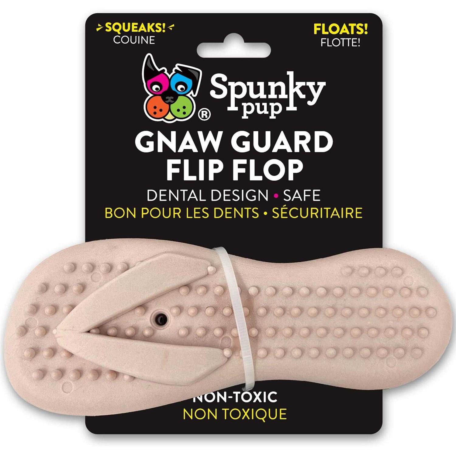 Spunky Pup Gnaw Guard Foam Flip Flop - Healthber