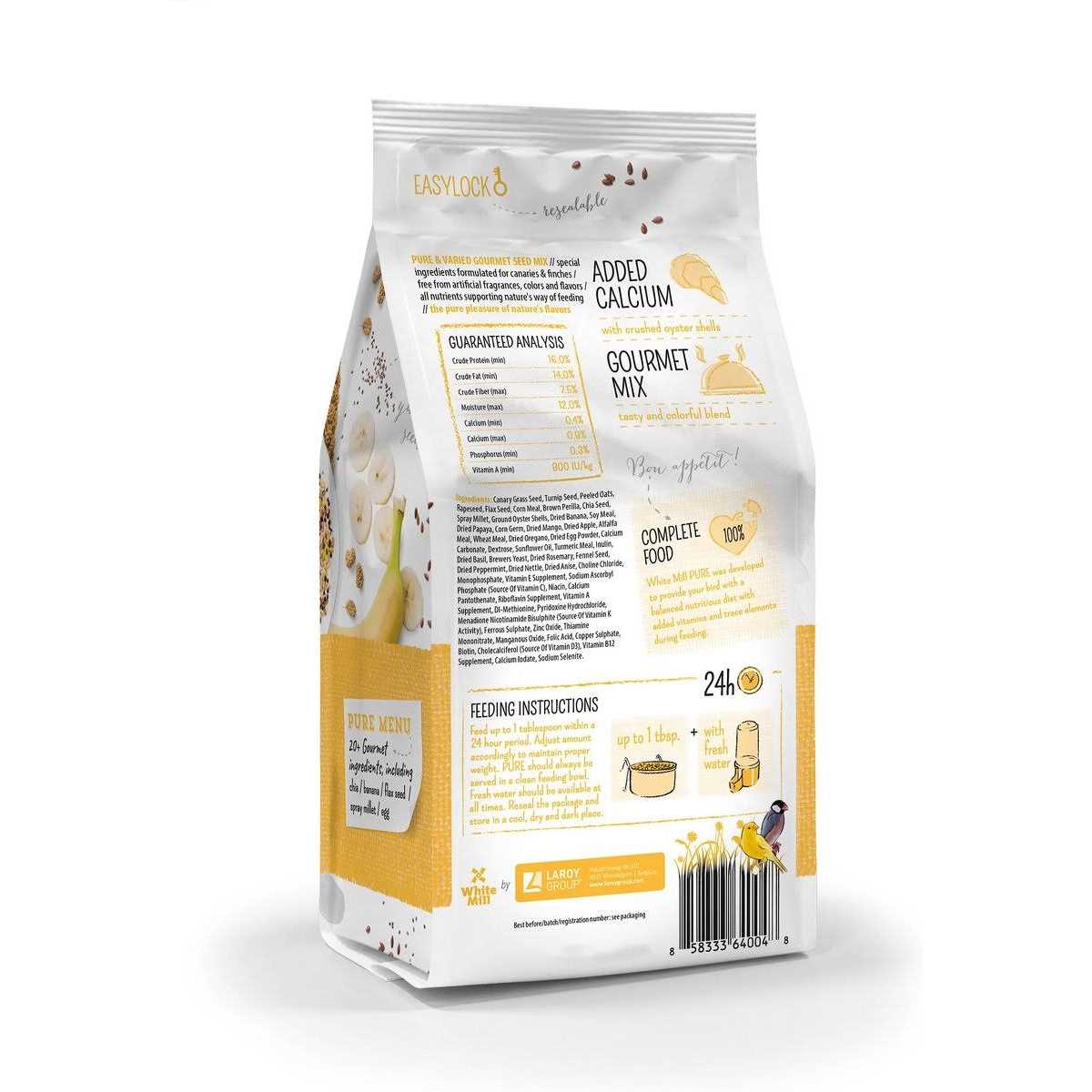 White Mill Pure Canary & Finch Food - Healthber