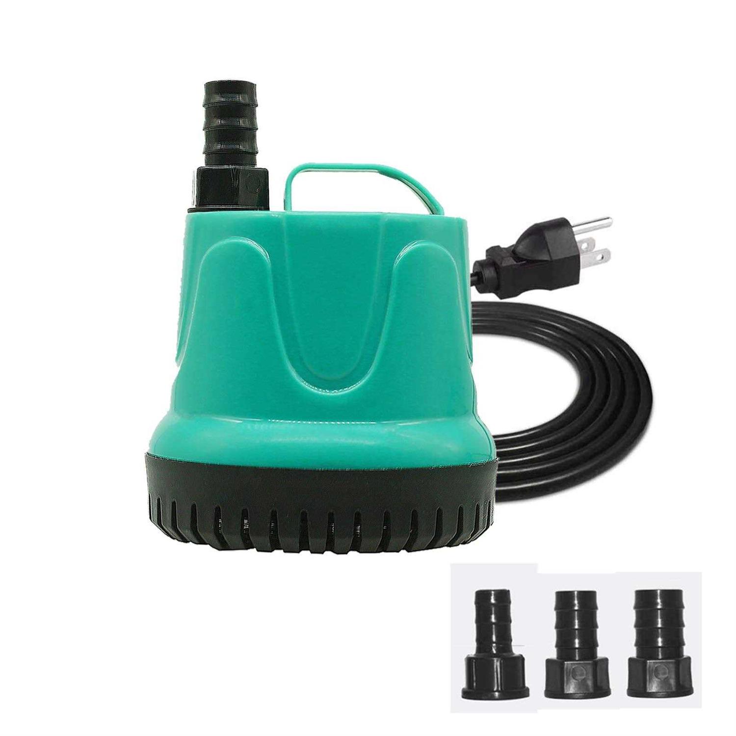 Upettools Submersible Water Pump Ultra Silence Circulation Multifunctional Water Pump with Handle for Pond - Healthber