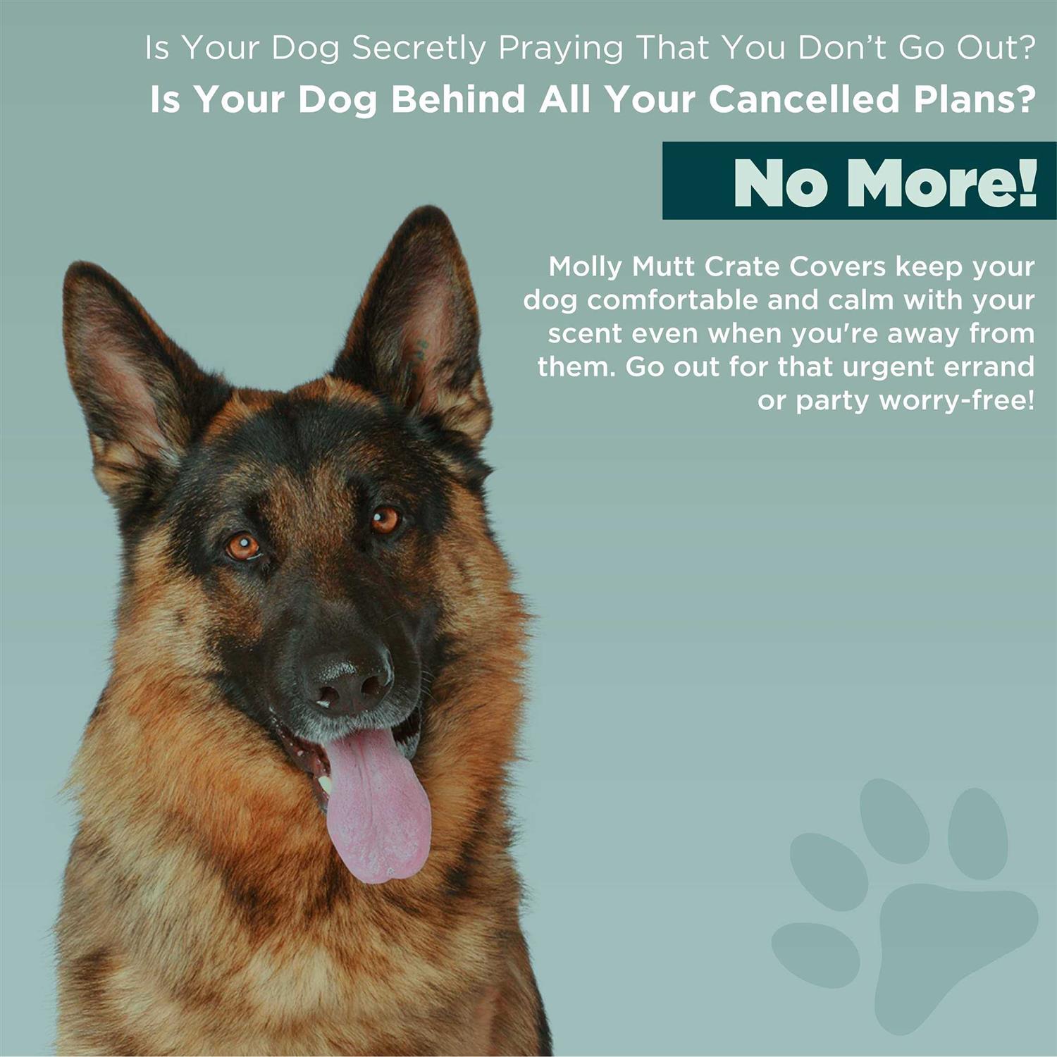 Molly Mutt Dog Crate Cover - Healthber