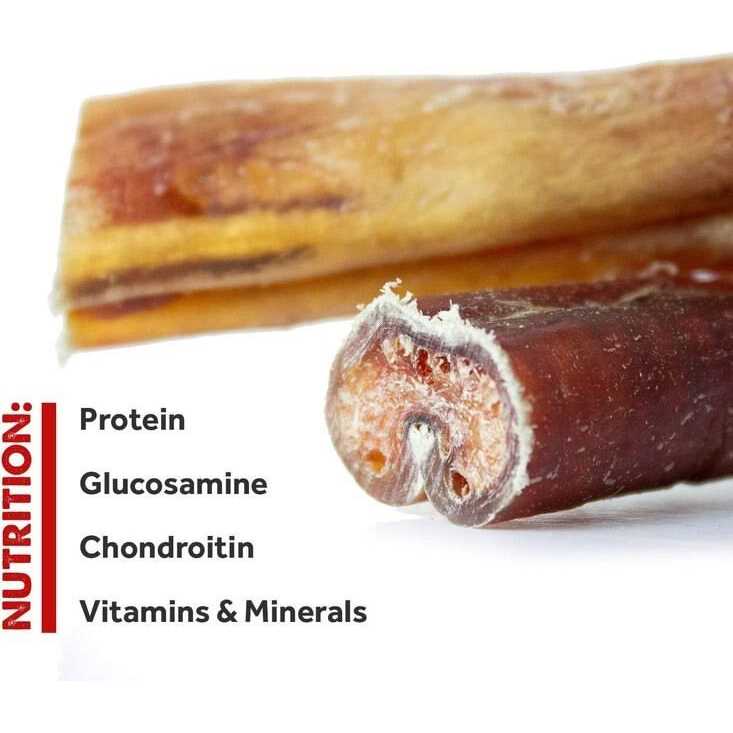 Downtown Pet Supply Bully Sticks For Dogs Thick Rawhide Free Dog Chews - Healthber