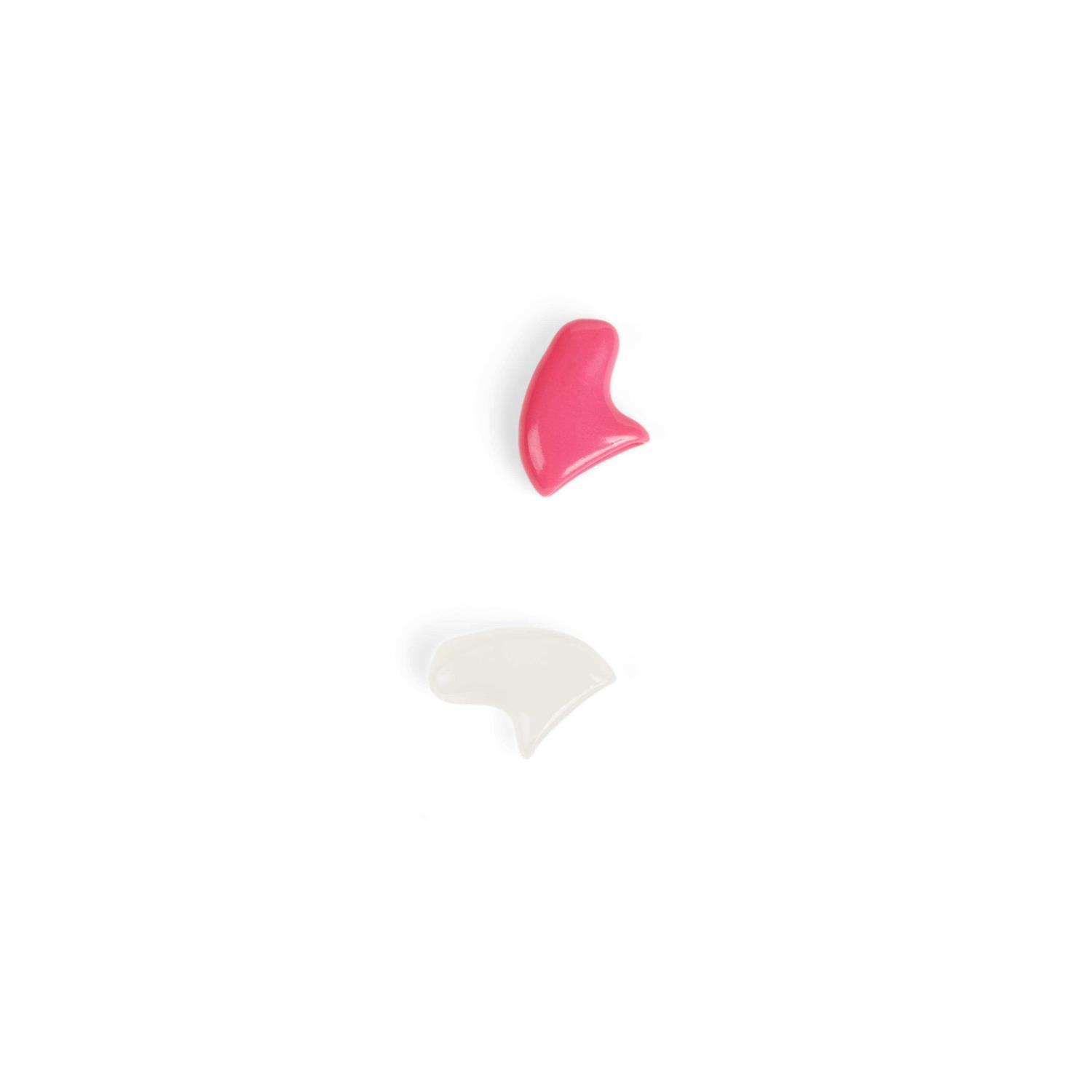 Well & Good Clear & Pink Cat Nail Caps - Healthber