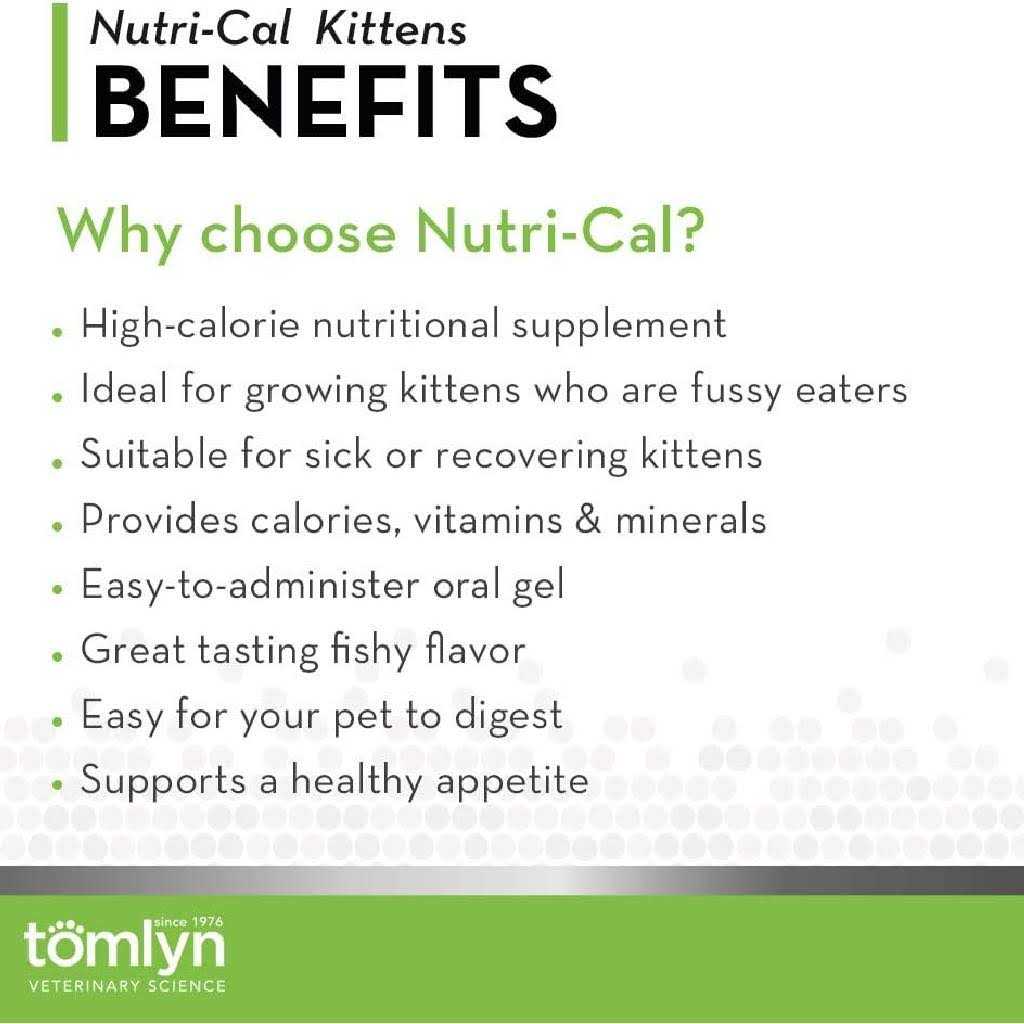 Tomlyn Nutri-Cal High Calorie Nutritional Gel - Healthber