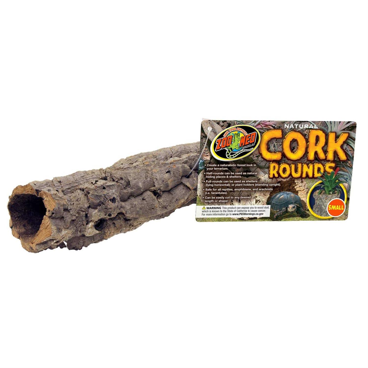 Zoo Med Natural Cork Bark Round - Healthber