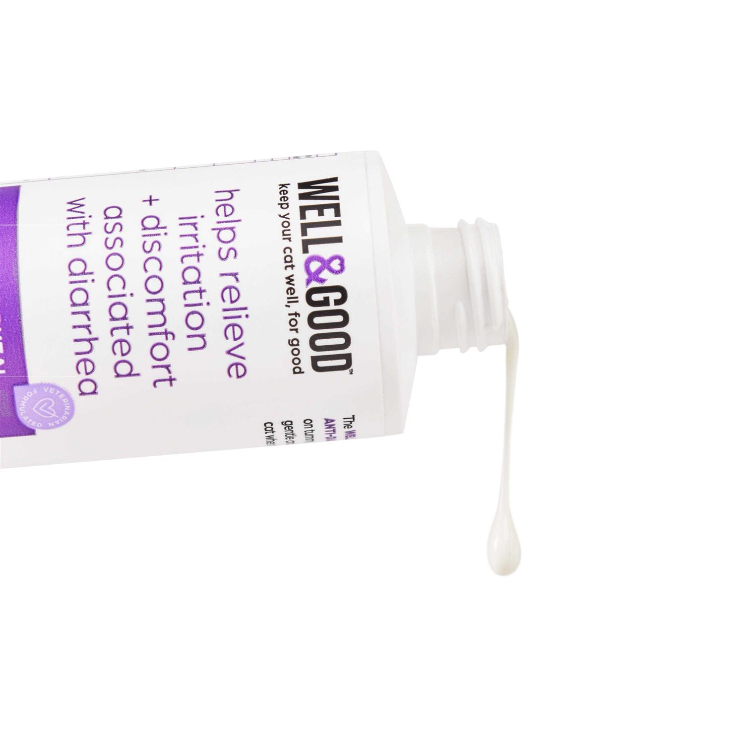 Well & Good Cat Anti-Diarrhea Liquid - Healthber
