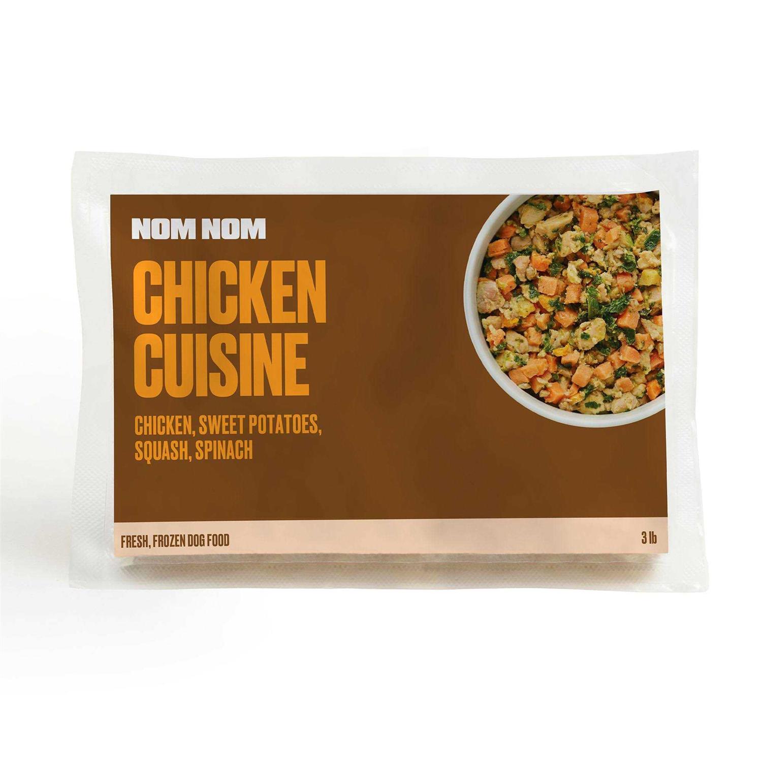 Nom Nom Frozen Dog Food Chicken - Healthber