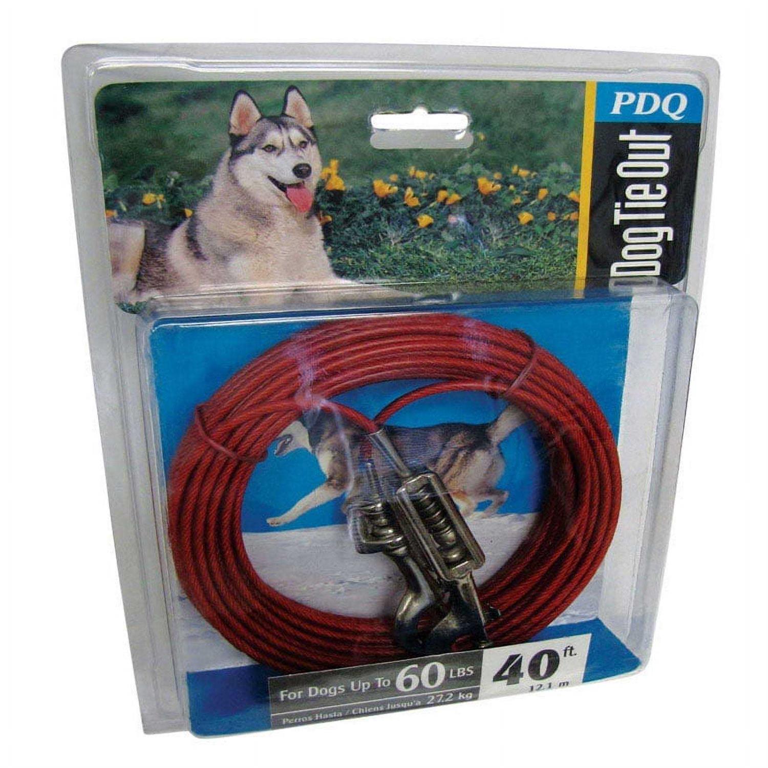 Boss Pet Large Dog Cable Tie Out 40 ft - Healthber