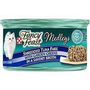 Fancy Feast Medleys Shredded Tuna Fare Wet Cat Food - Healthber