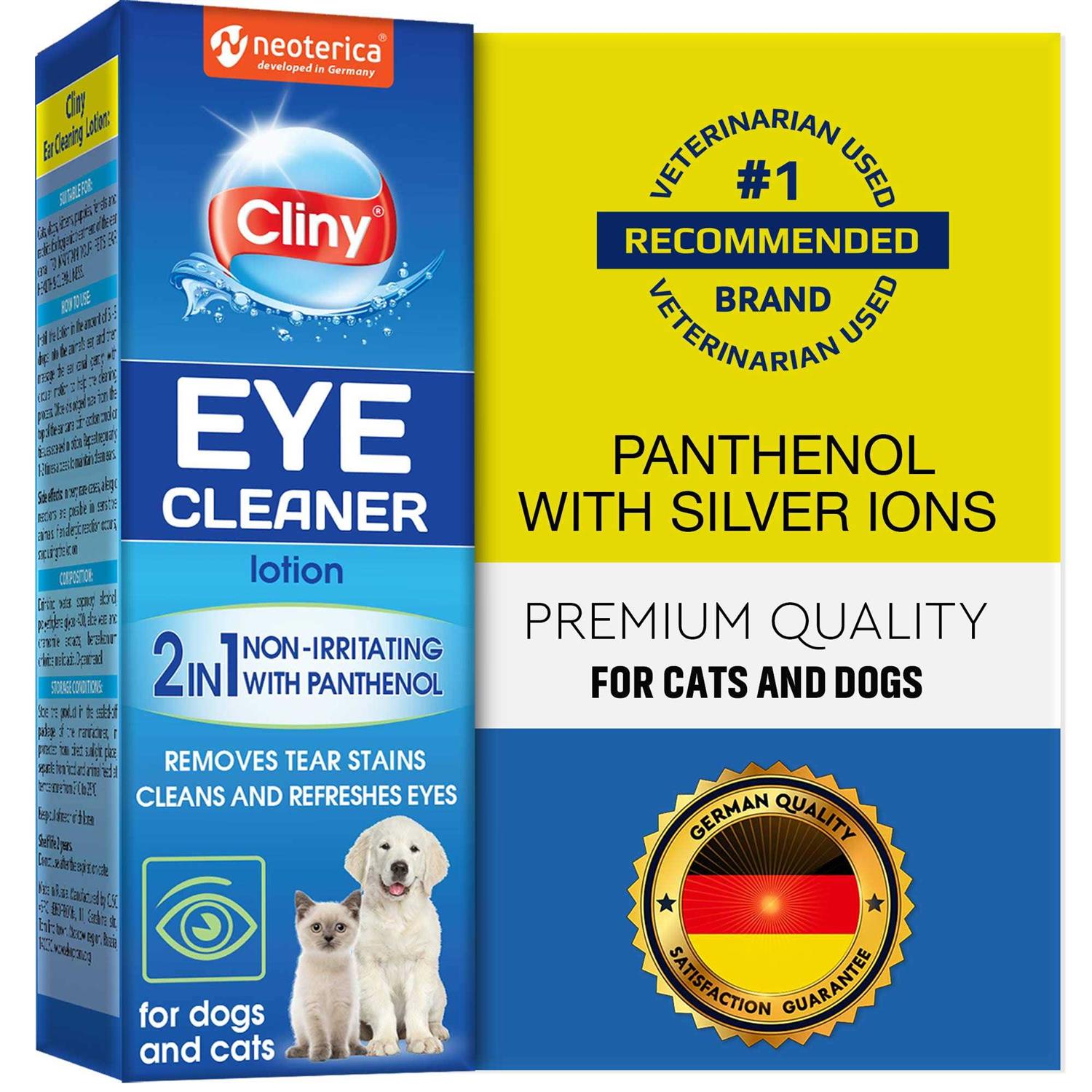 Beloved Pets Cat & Dog Eye Wash Drops & Tear Stain Remover Cleaner Eye Infection Treatment Helps Prevent Pink Eye - Healthber