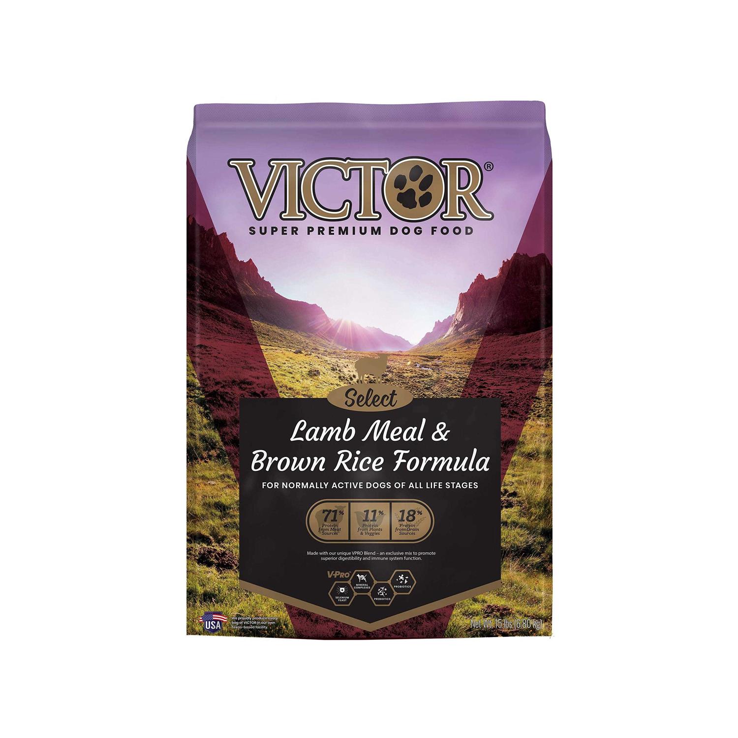 Victor Lamb Meal & Brown Rice Dog Food - Healthber