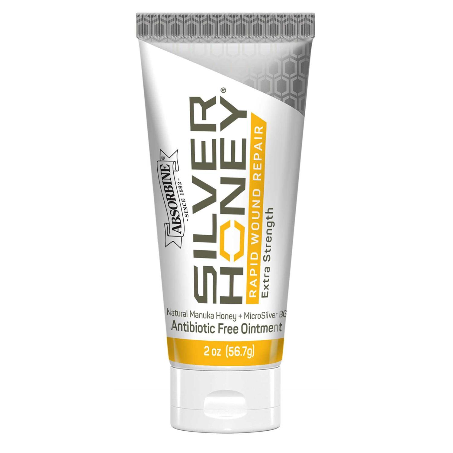 Silver Honey Rapid Wound Repair Ointment - Healthber
