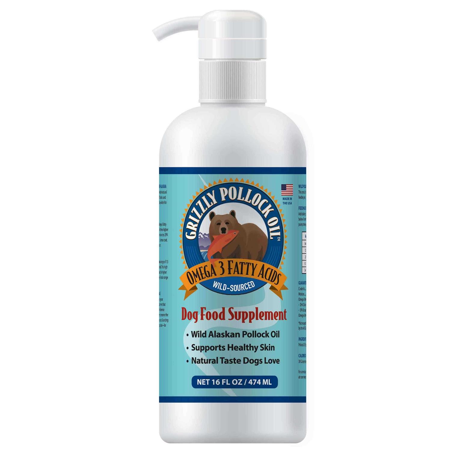 Grizzly Dog Pollock Oil - Healthber