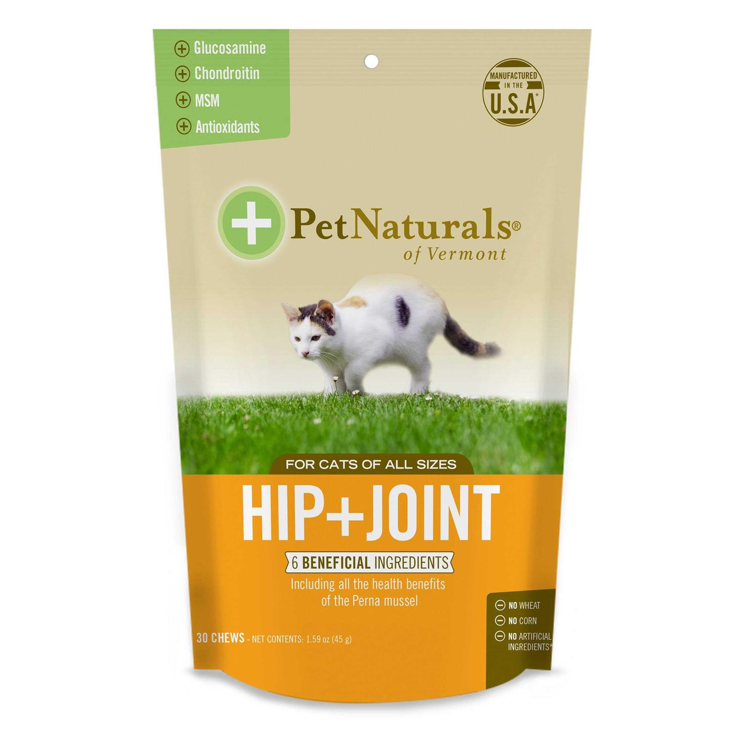 Pet Naturals of Vermont Hip + Joint for Cats - Healthber