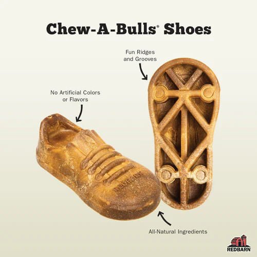 Redbarn Chew-A-Bulls, Shoe - Healthber