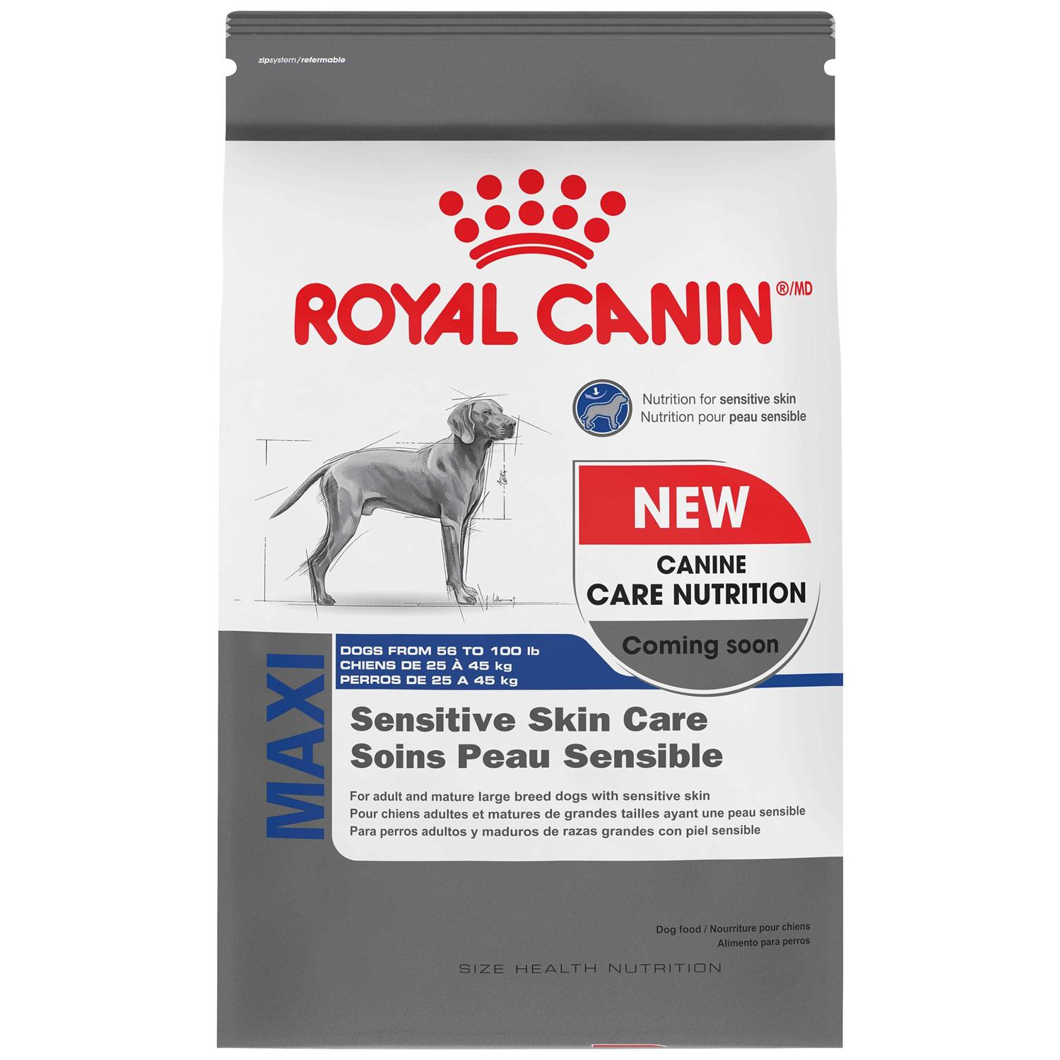 Royal Canin Sensitive Skin Care Large Breed Dry Dog Food - Healthber