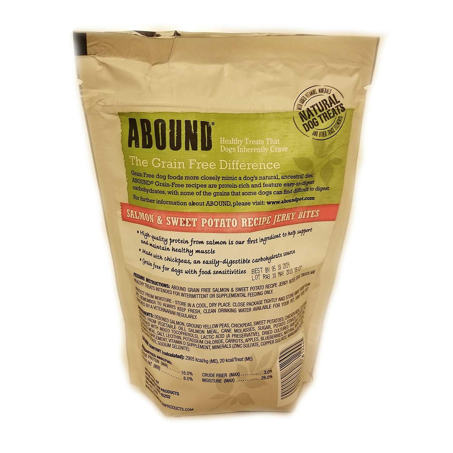 Abound Grain Free Jerky Bites Dog Treats - Healthber