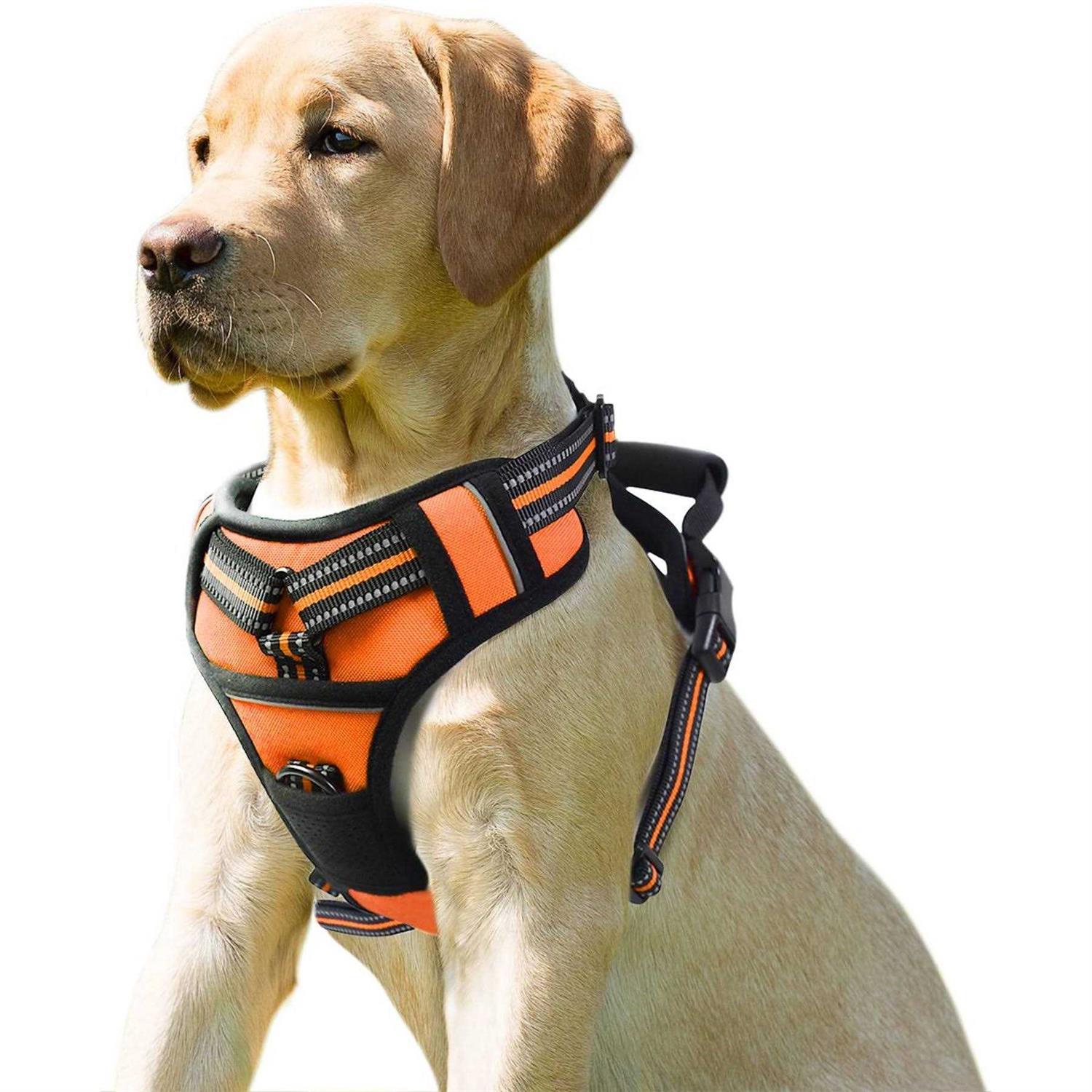 GOOPAWS GOOPAWS Padded Reflective Dog Harness Easy Control Lightweight Dog Harness - Healthber