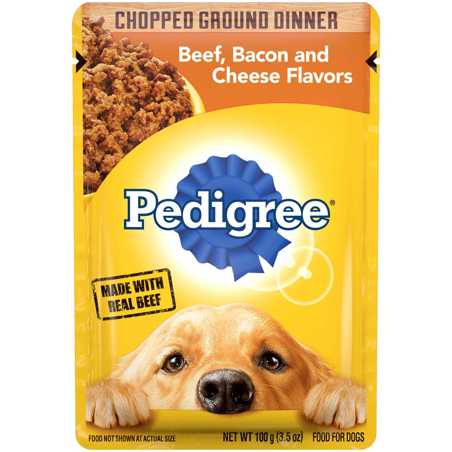 Pedigree Wet Dog Food Chopped Ground Dinner - Healthber