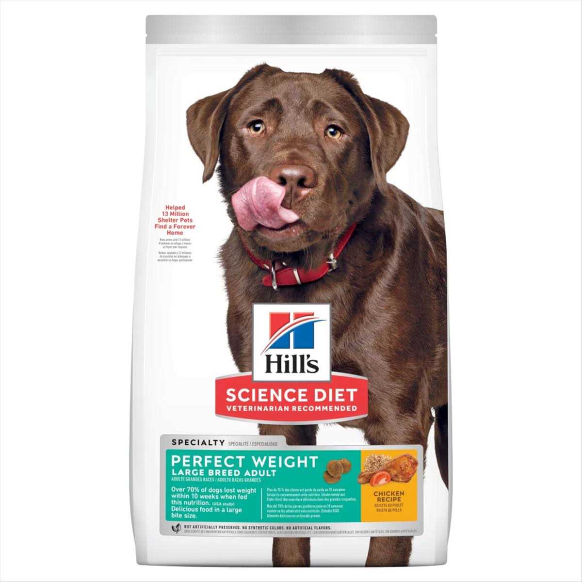 Hill’s Science Diet Adult Perfect Weight & Joint Support Large Breed Chicken Dry Dog Food - Healthber