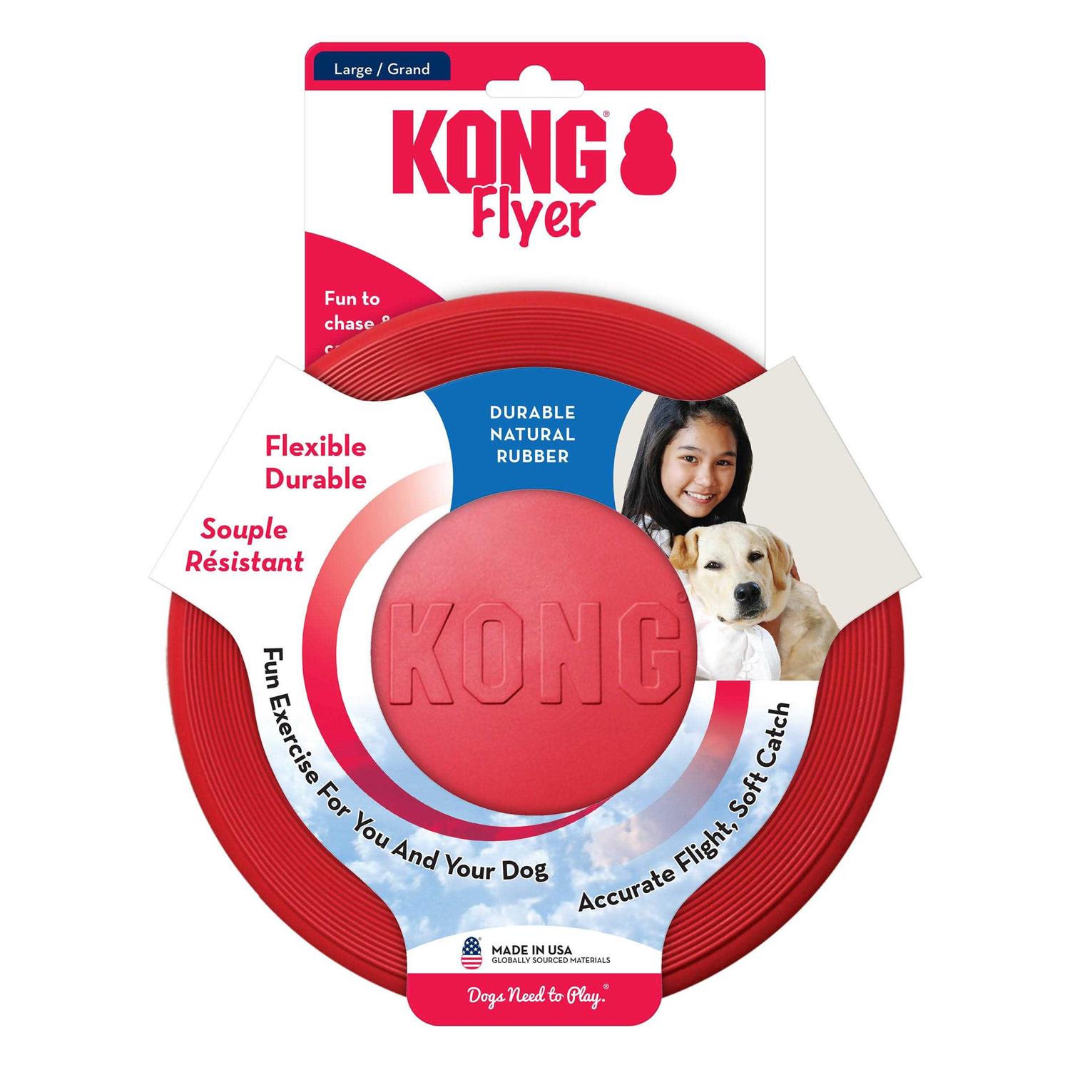 KONG Flyer Dog Toy - Healthber