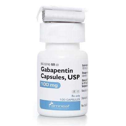 Gabapentin Capsules 100 mg per Capsule - Healthber