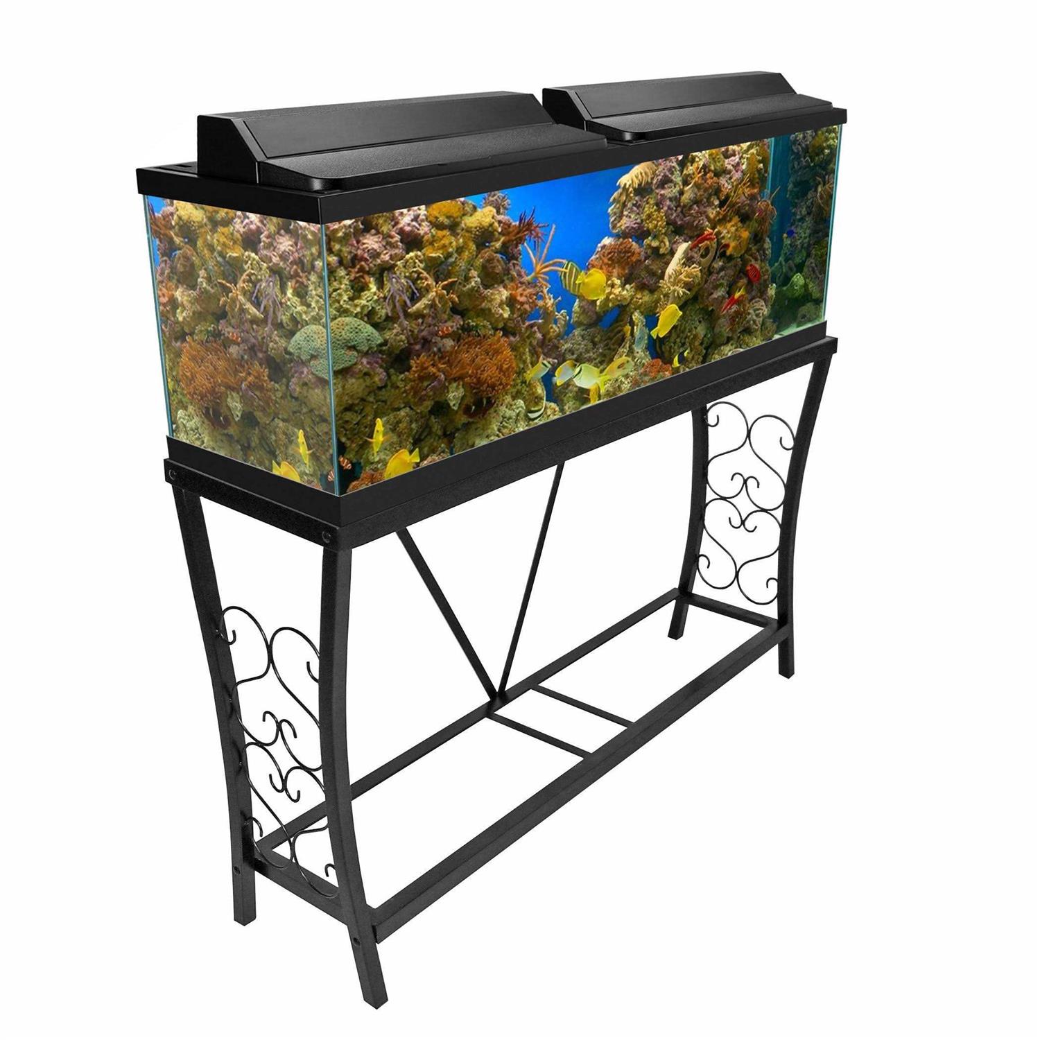 Aquatic Fundamentals Scroll Aquarium Stand - Healthber