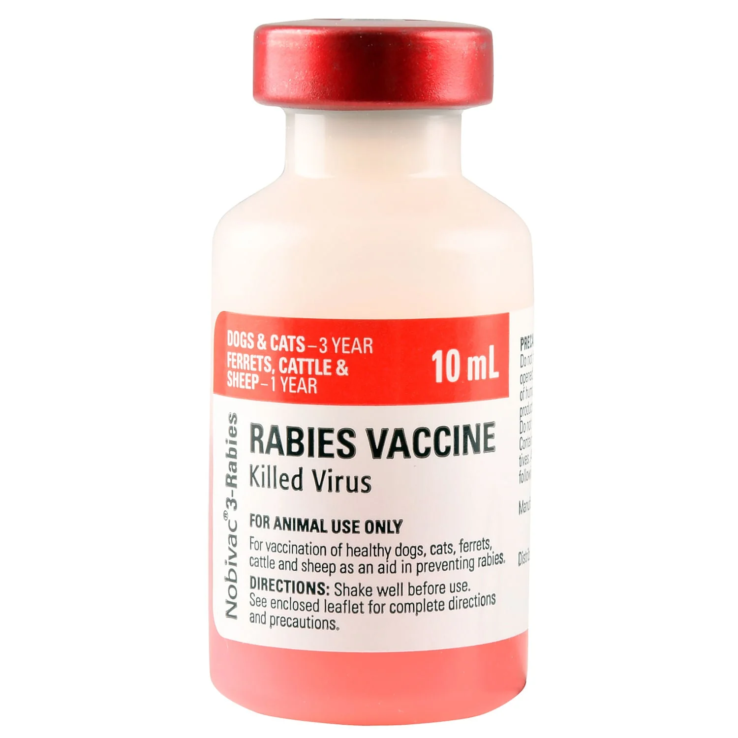 Nobivac 3 Rabies Vaccine (No Tags) - Healthber