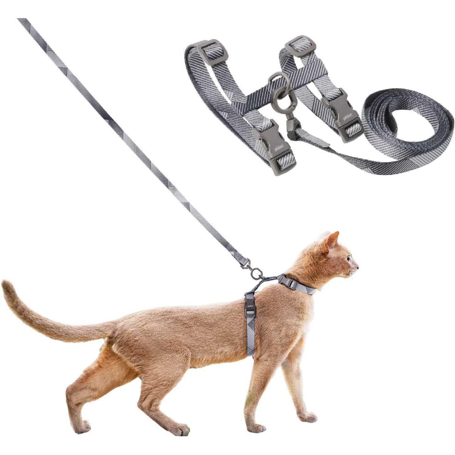 pidan Cat Harness and Leash Set Cats Escape Proof Adjustable Kitten Harness for Large Small Cats - Healthber