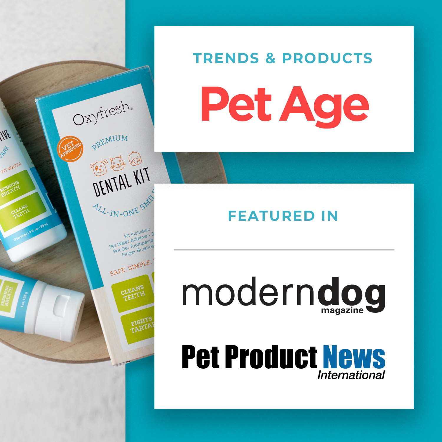 Oxyfresh Pet Dental Kit - Healthber