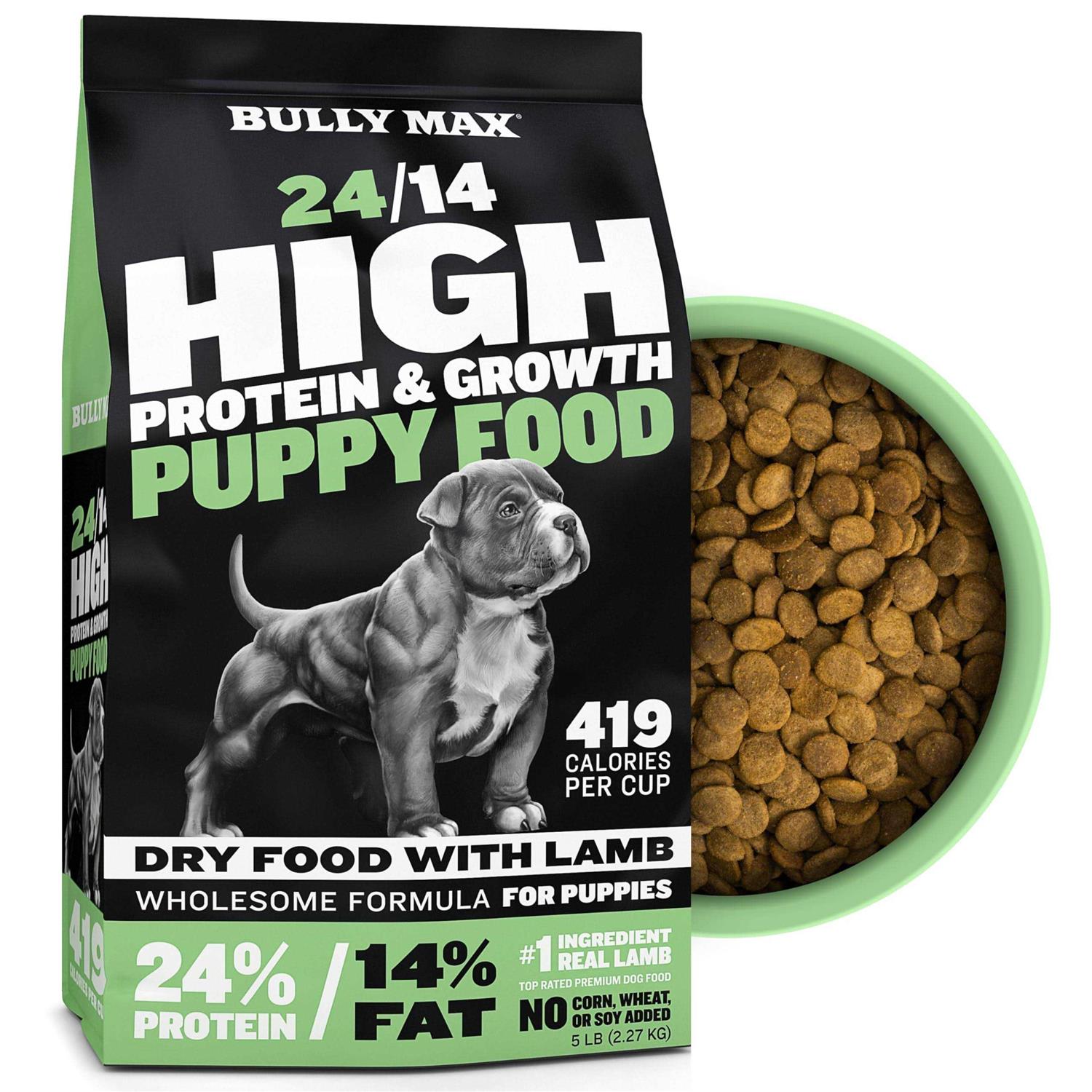 Bully Max 24/14 High Protein & Growth Puppy Food - Healthber
