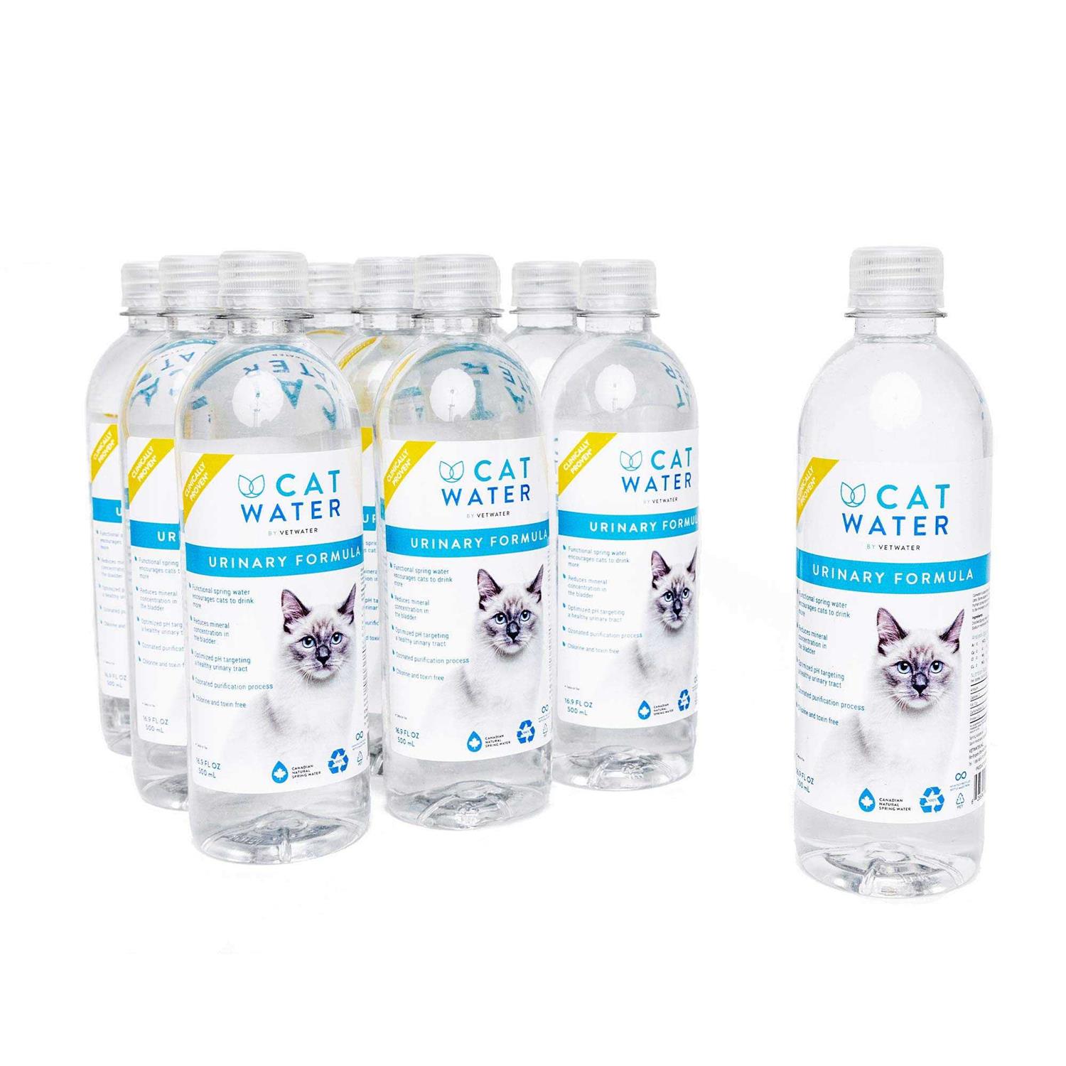Catwater by Vetwater ph-Balanced and Mineral-Free Cat Water Clinically Proven Urinary Formula - Healthber